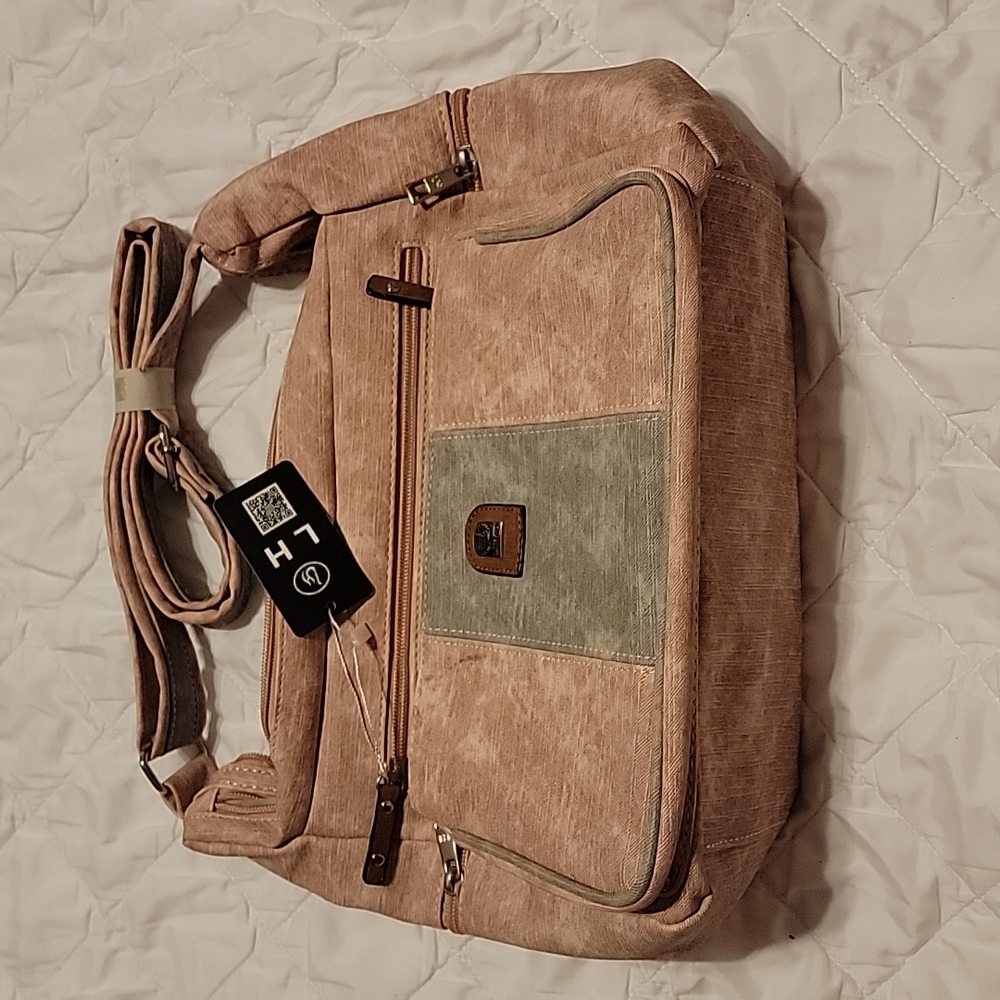 Lihao Pink Silver Brand New Crossbody